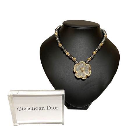 necklace dior price|genuine christian dior necklace.